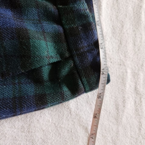 Pendleton Authentic Black Watch Tartan Wool Lined Sz. 12 Dress Pants w Pockets - Picture 10 of 11